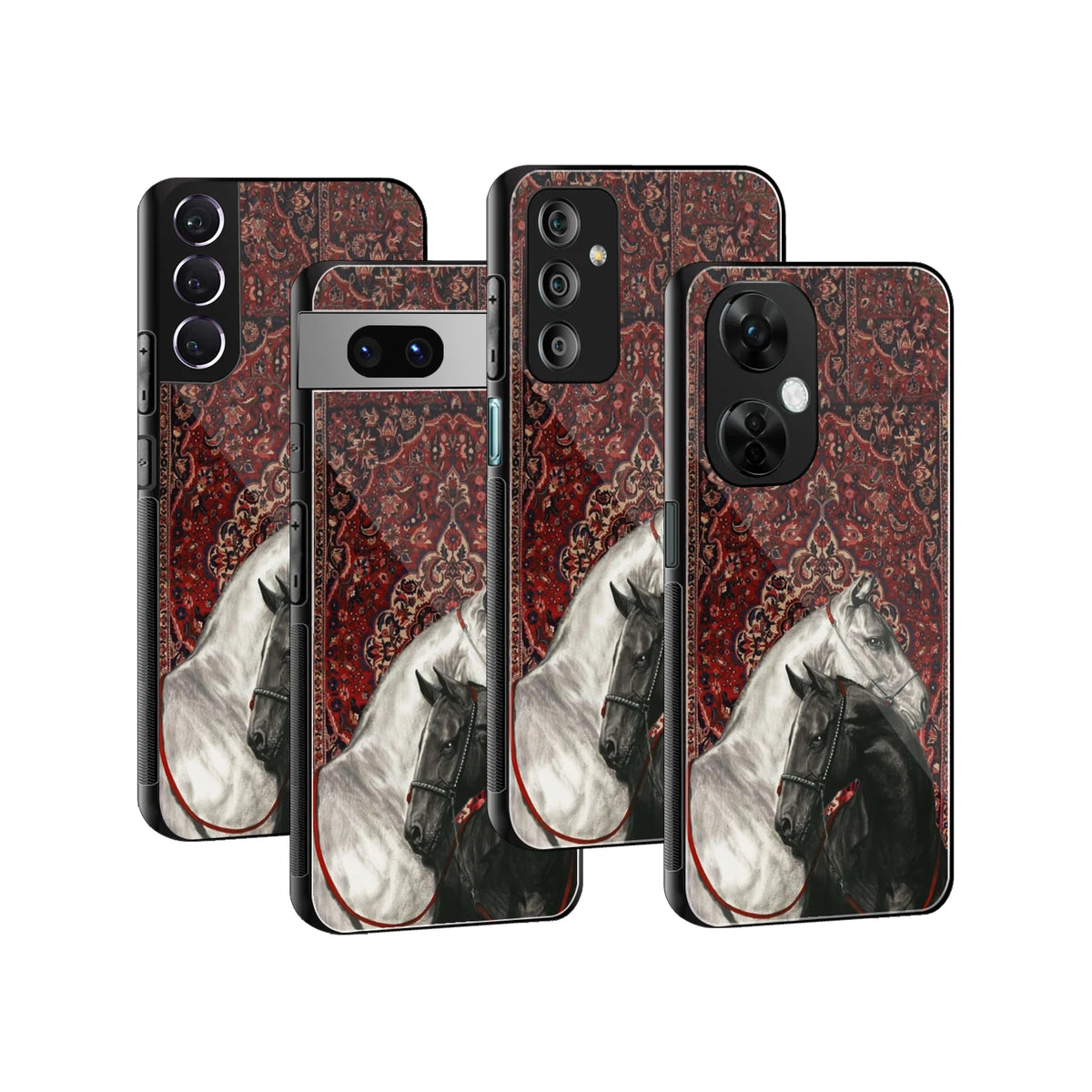 Stylish Glass Back Case for All Smartphones iPhone, Samsung, OnePlus, Pixel, Redmi, Oppo, Vivo, Motorola