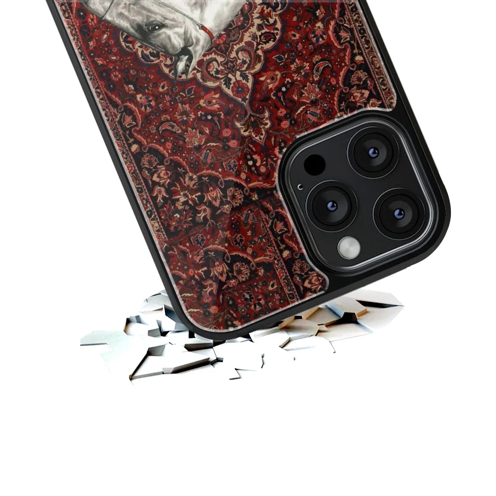 Durable Glass Back Mobile Case for iPhone, Samsung, OnePlus, Google Pixel, Redmi, Vivo, Oppo