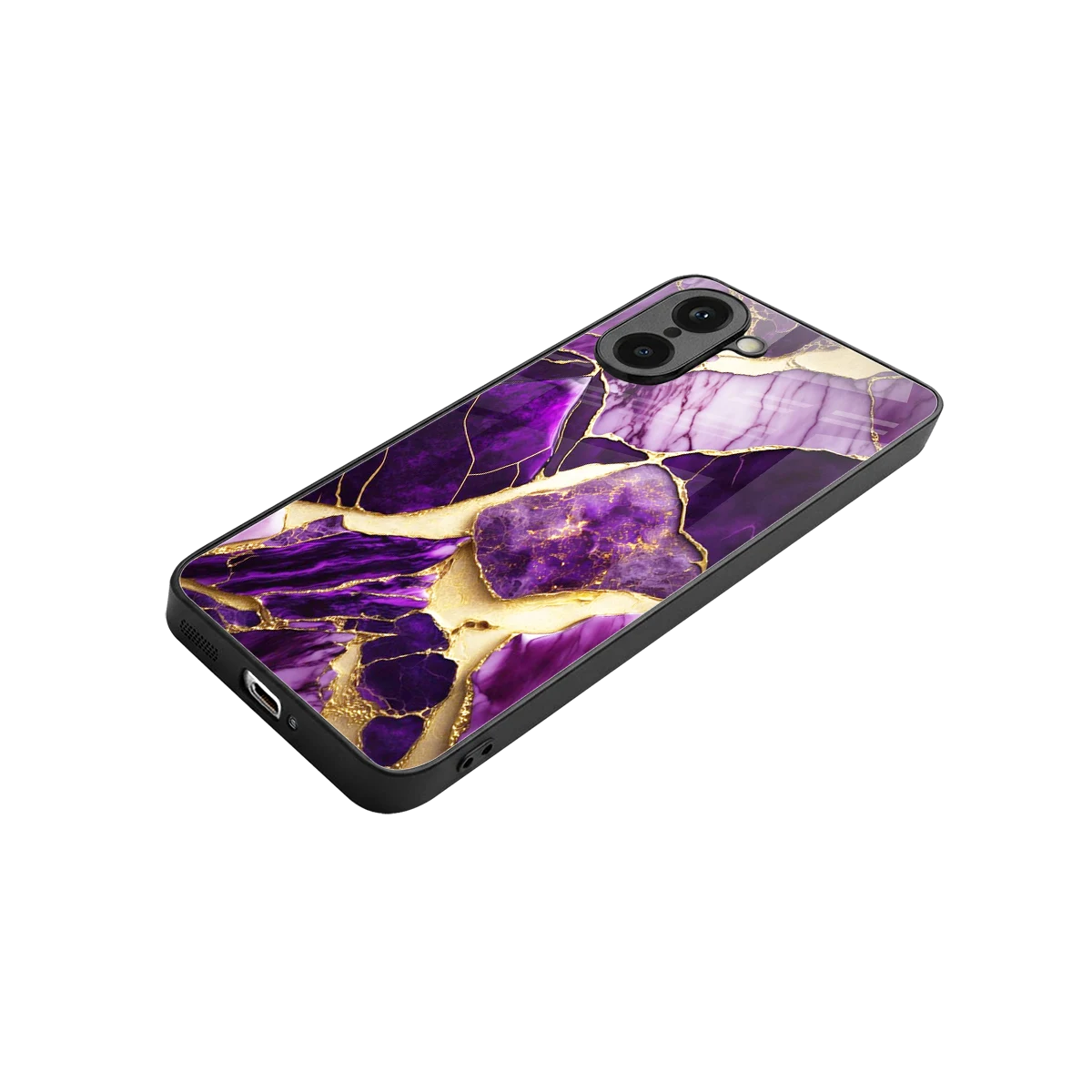Regal Quartz stylish phone case for oneplus nord ce5 5g | glossy glass and slim fit