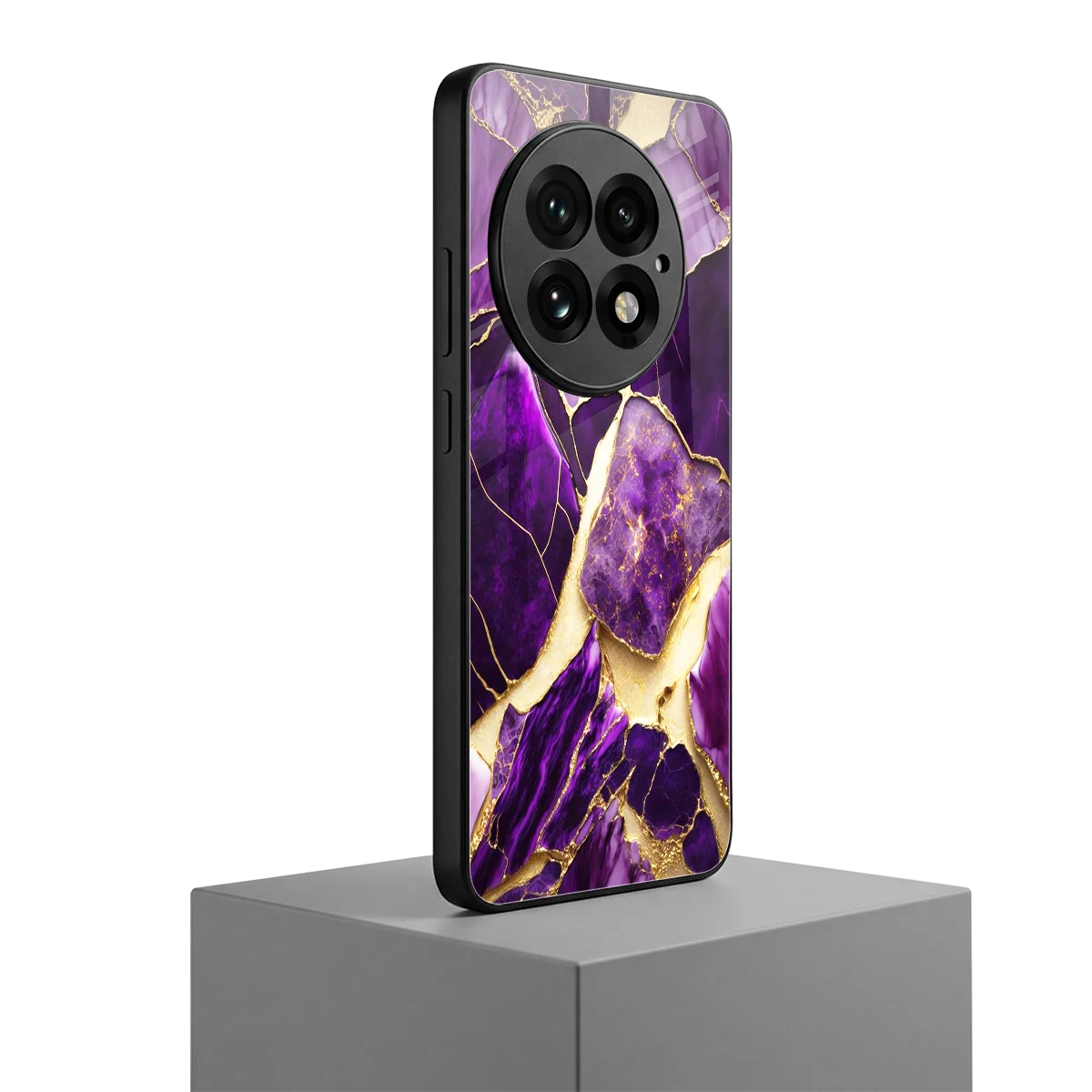 Regal Quartz oneplus 13 mobile cover | shockproof glass phone case