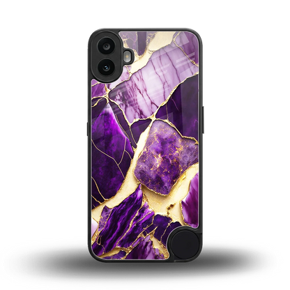 Regal Quartz back phone cover | glass case for cmf nothing phone 1