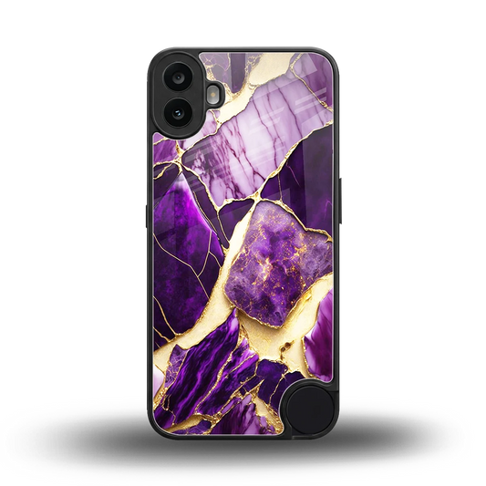 Regal Quartz back phone cover | glass case for cmf nothing phone 1