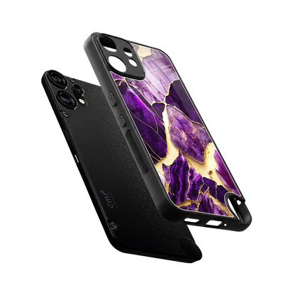 Regal Quartz sleek cmf nothing phone 2 pro cover with tempered glass back and TPU edges