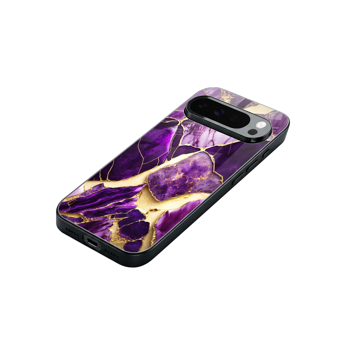 Regal Quartz stylish phone case for google pixel 10 pro xl | glossy glass and slim fit