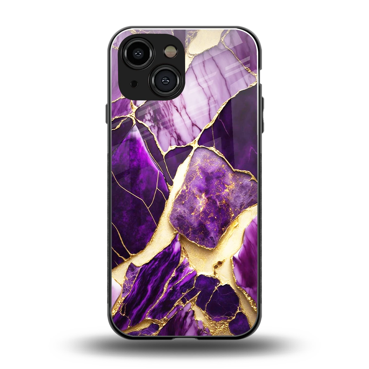 Regal Quartz back phone cover | glass case for iphone 13 mini