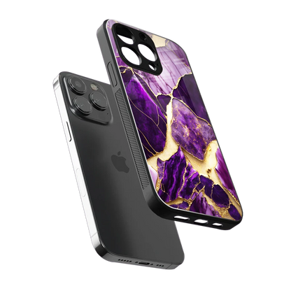 Regal Quartz sleek iphone 14 pro max cover with tempered glass back and TPU edges