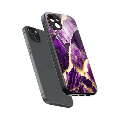 Regal Quartz sleek iphone 14 plus cover with tempered glass back and TPU edges
