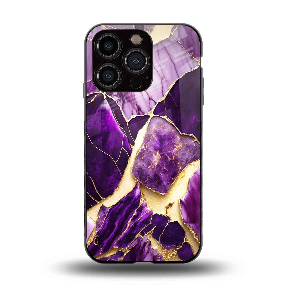 Regal Quartz back phone cover | glass case for iphone 15 pro