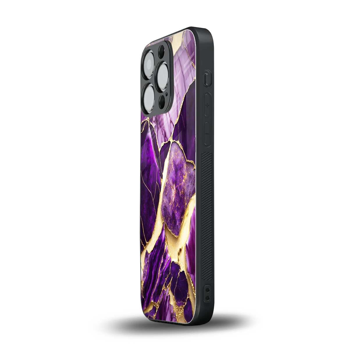 Regal Quartz iphone 15 pro mobile cover | shockproof glass phone case