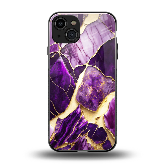 Regal Quartz back phone cover | glass case for iphone 15