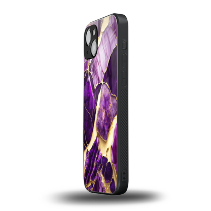Regal Quartz iphone 15 mobile cover | shockproof glass phone case