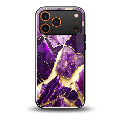 Regal Quartz back phone cover | glass case for iphone 17 pro max