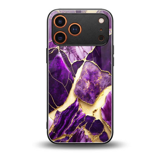 Regal Quartz back phone cover | glass case for iphone 17 pro max