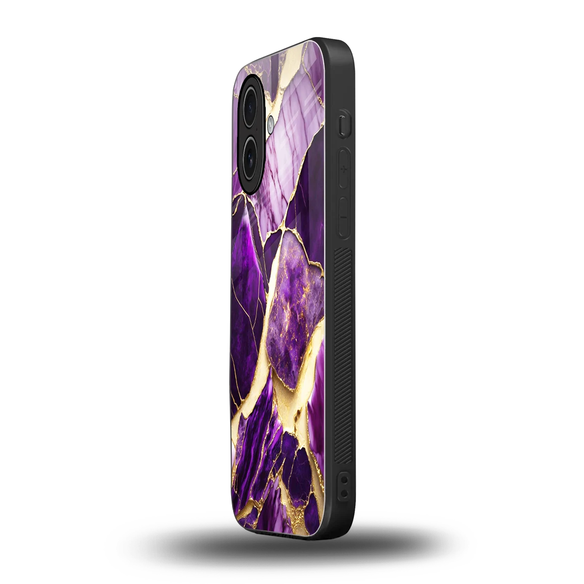 Regal Quartz iphone 17 mobile cover | shockproof glass phone case