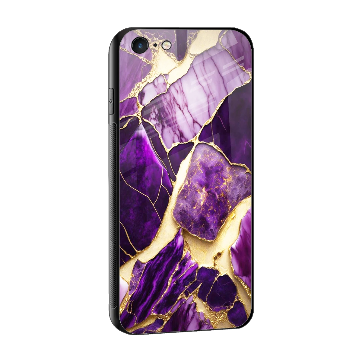 Regal Quartz sleek iphone 6 cover with tempered glass back and TPU edges