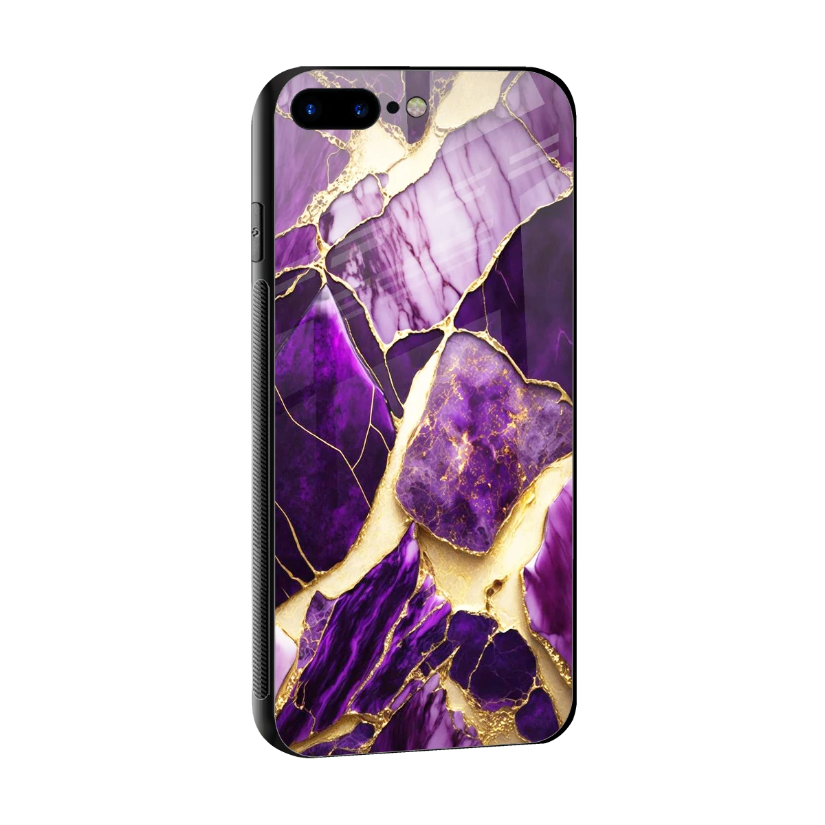 Regal Quartz sleek iphone 8 plus cover with tempered glass back and TPU edges