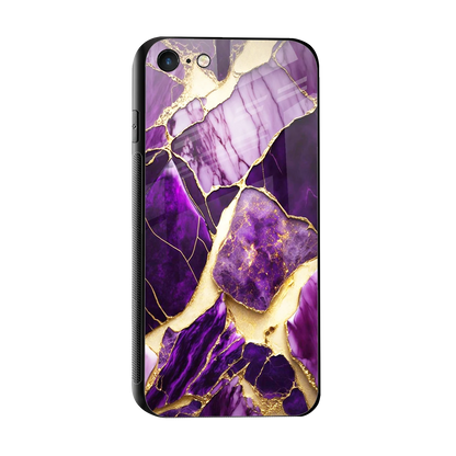 Regal Quartz sleek iphone 7 cover with tempered glass back and TPU edges