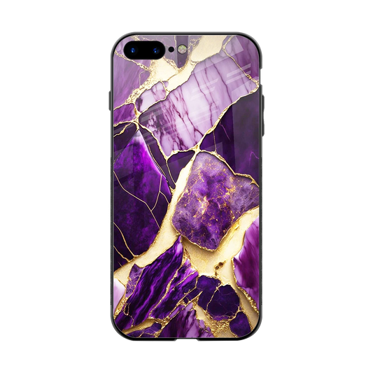 Regal Quartz back phone cover | glass case for iphone 8 plus