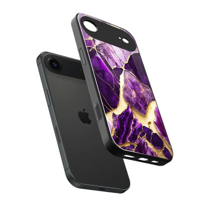 Regal Quartz sleek iphone air cover with tempered glass back and TPU edges