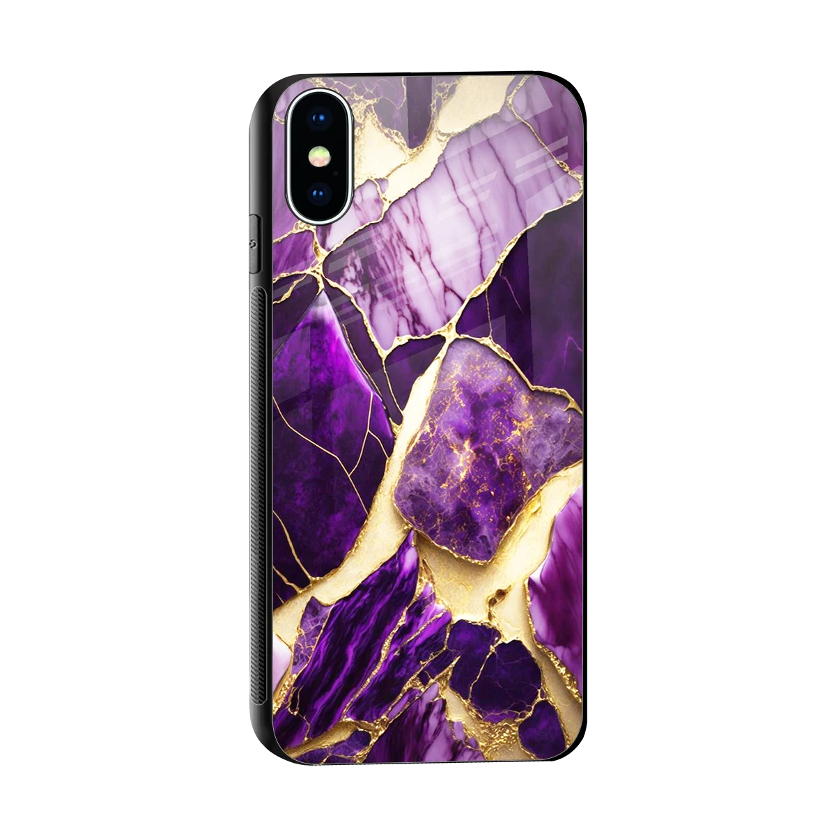 Regal Quartz sleek iphone xs cover with tempered glass back and TPU edges