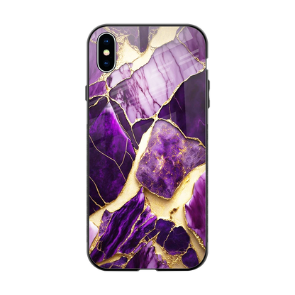 Regal Quartz back phone cover | glass case for iphone xs max