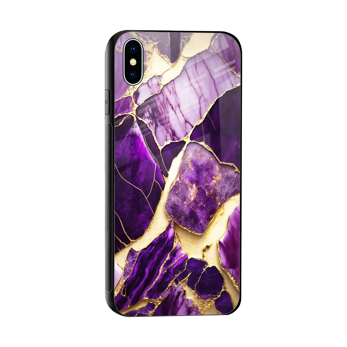 Regal Quartz sleek iphone xs max cover with tempered glass back and TPU edges