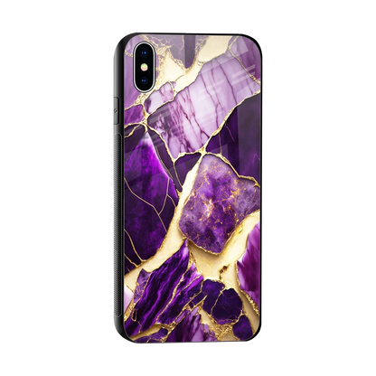 Regal Quartz sleek iphone xs max cover with tempered glass back and TPU edges