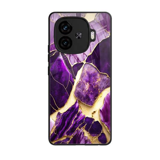 Regal Quartz back phone cover | glass case for iqoo neo 10r 5g