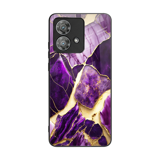 Regal Quartz back phone cover | glass case for motorola edge 40 neo 5g