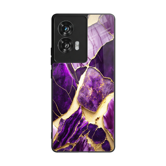 Regal Quartz back phone cover | glass case for motorola edge 50 fusion