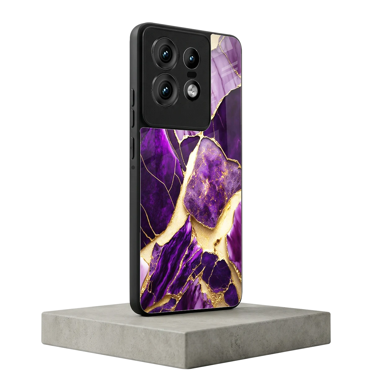 Regal Quartz motorola edge 50 pro mobile cover | shockproof glass phone case