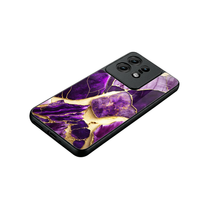 Regal Quartz stylish phone case for motorola edge 50 pro | glossy glass and slim fit