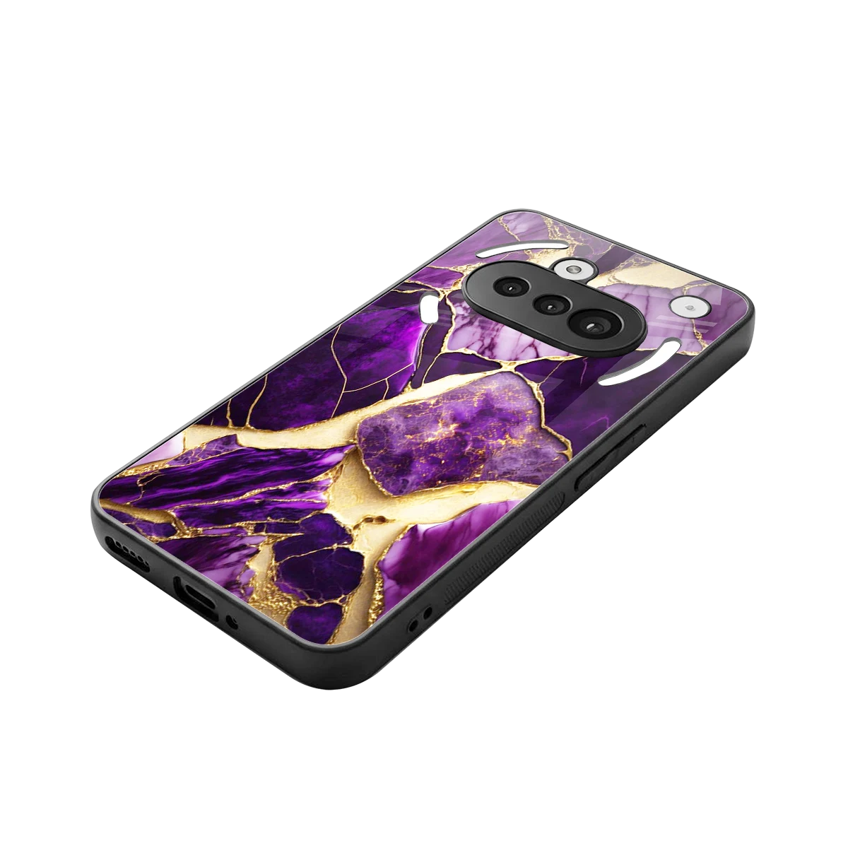 Regal Quartz stylish phone case for nothing phone 3a | glossy glass and slim fit