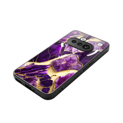 Regal Quartz stylish phone case for nothing phone 3a | glossy glass and slim fit