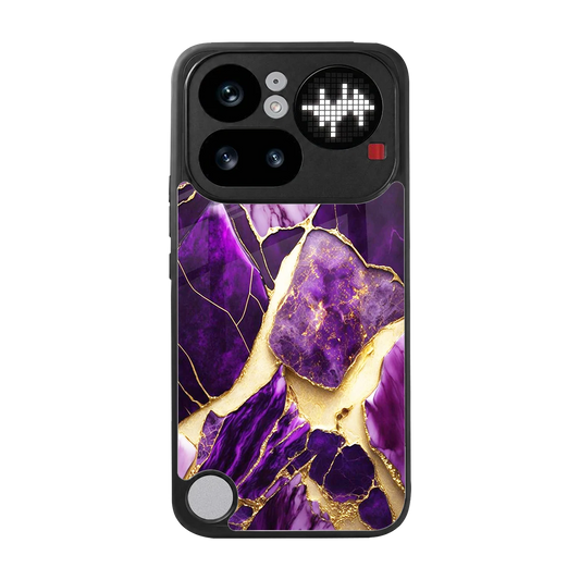 Regal Quartz back phone cover | glass case for nothing phone 4a pro