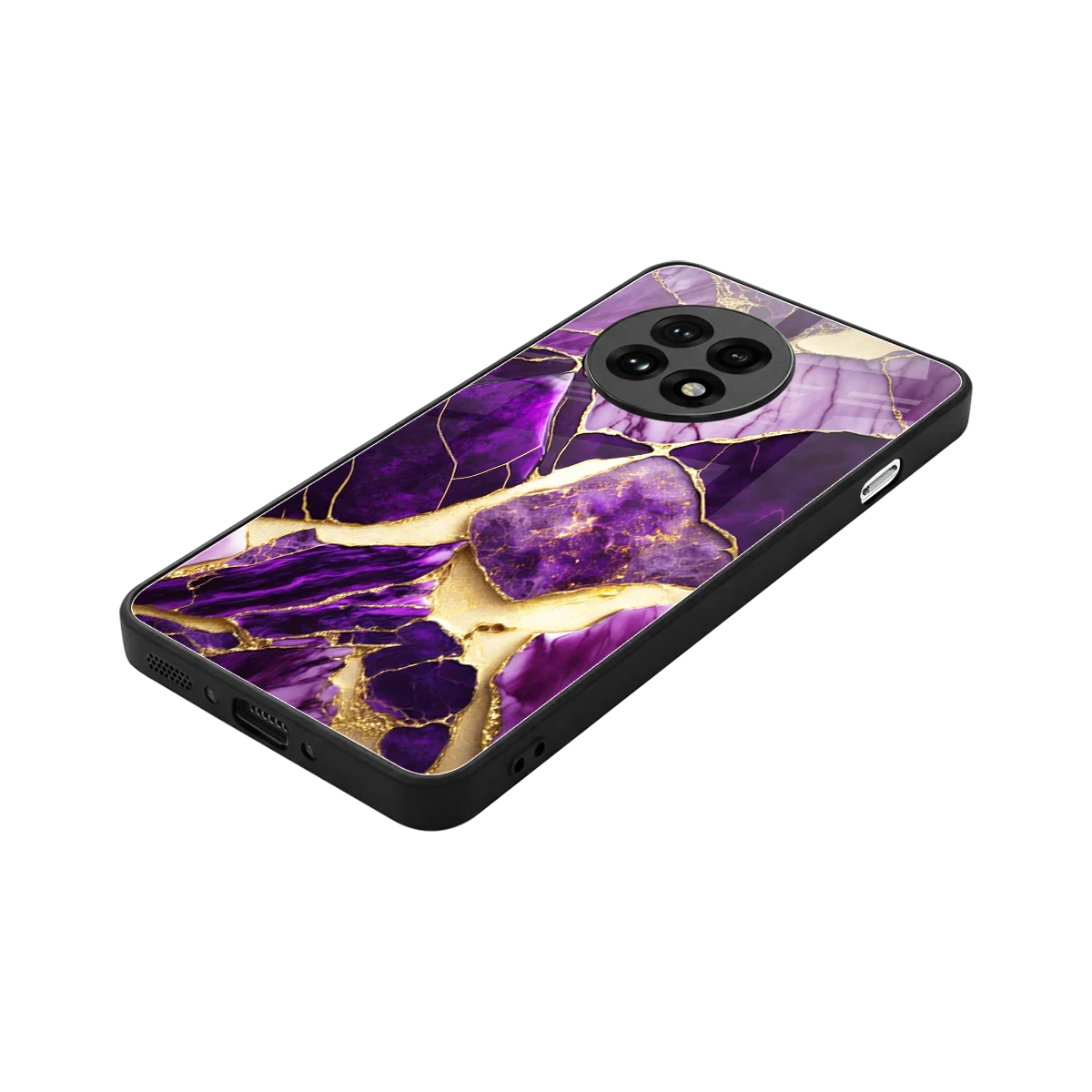 Regal Quartz stylish phone case for oneplus 13r | glossy glass and slim fit