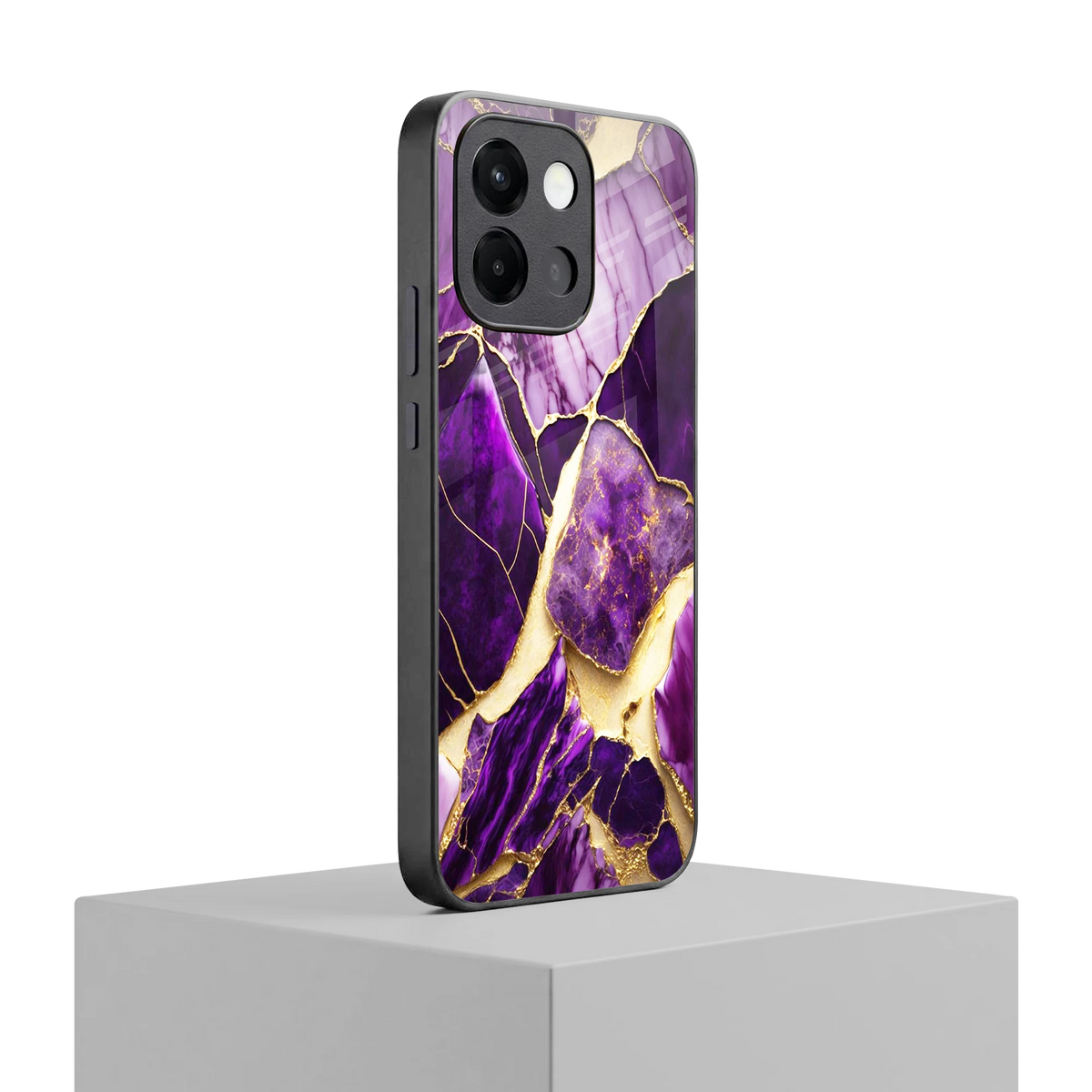 Regal Quartz oneplus 13s mobile cover | shockproof glass phone case