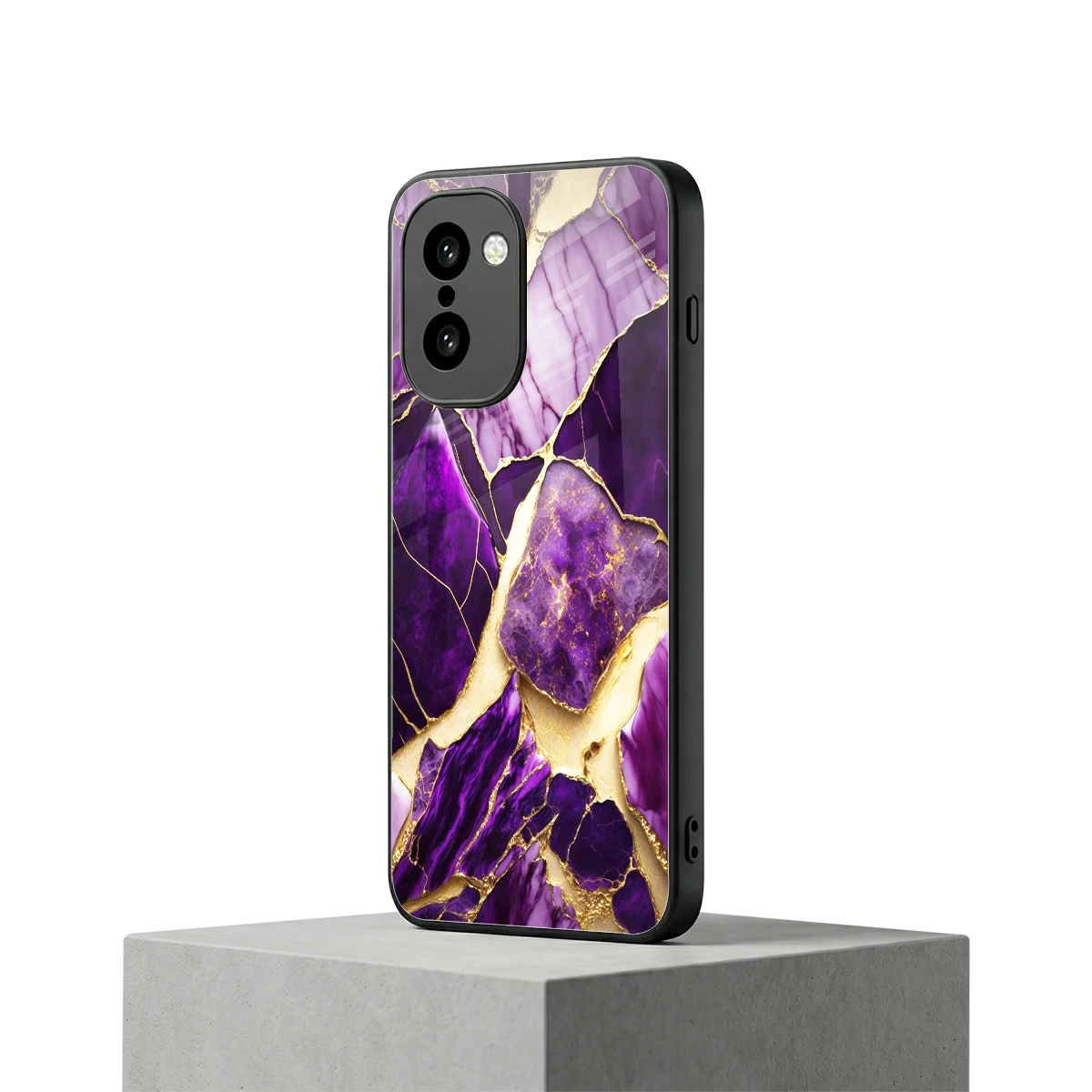 Regal Quartz oneplus 15r mobile cover | shockproof glass phone case