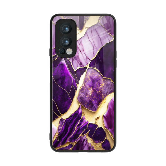 Regal Quartz back phone cover | glass case for oneplus nord 2