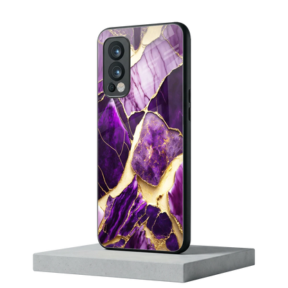 Regal Quartz oneplus nord 2 mobile cover | shockproof glass phone case