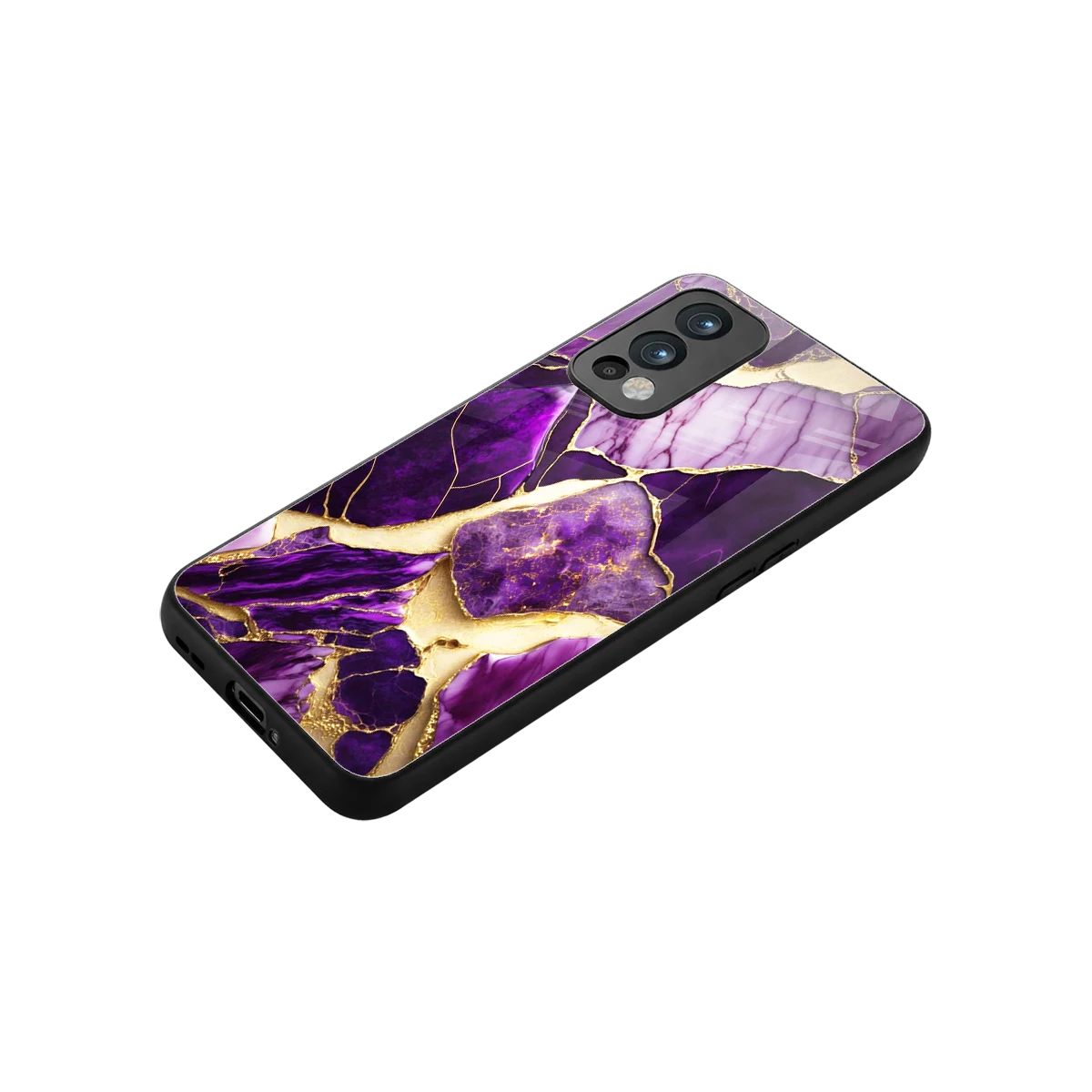 Regal Quartz stylish phone case for oneplus nord 2 | glossy glass and slim fit
