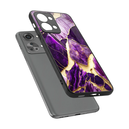 Regal Quartz sleek oneplus nord 2t cover with tempered glass back and TPU edges
