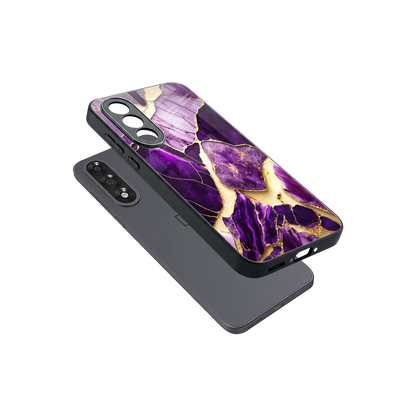 Regal Quartz sleek oneplus nord 5 cover with tempered glass back and TPU edges