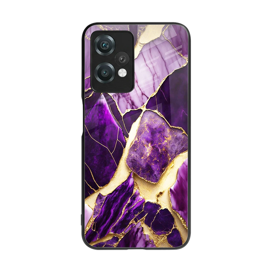 Regal Quartz back phone cover | glass case for oneplus nord ce 2 lite