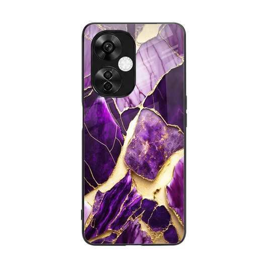 Regal Quartz back phone cover | glass case for oneplus nord ce 3 lite