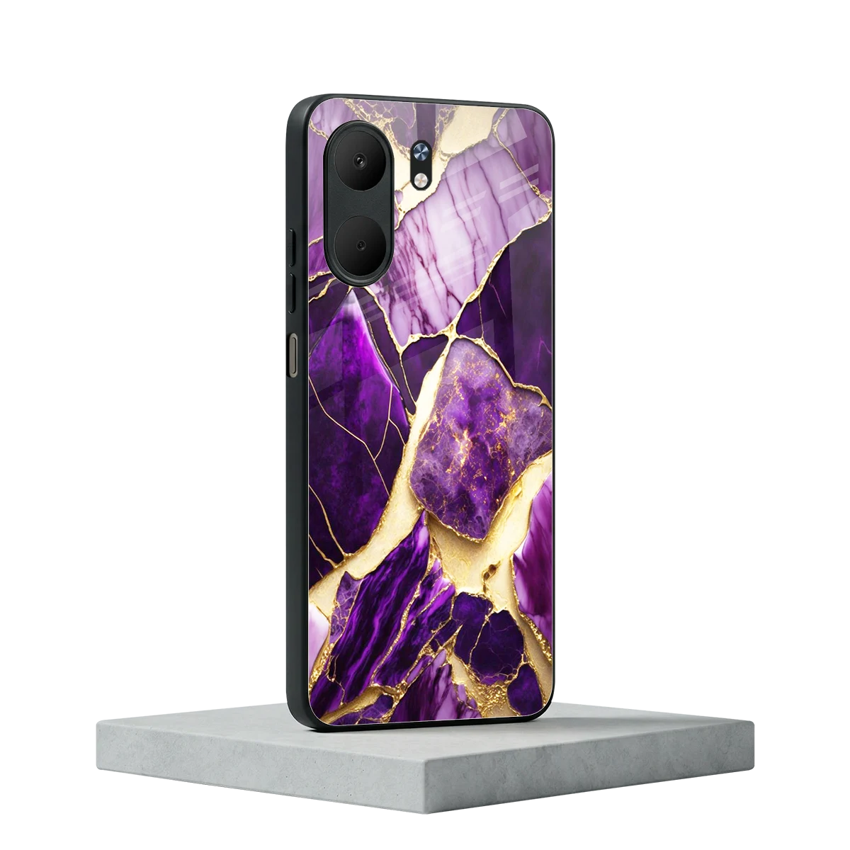 Regal Quartz oppo a5x 5g mobile cover | shockproof glass phone case