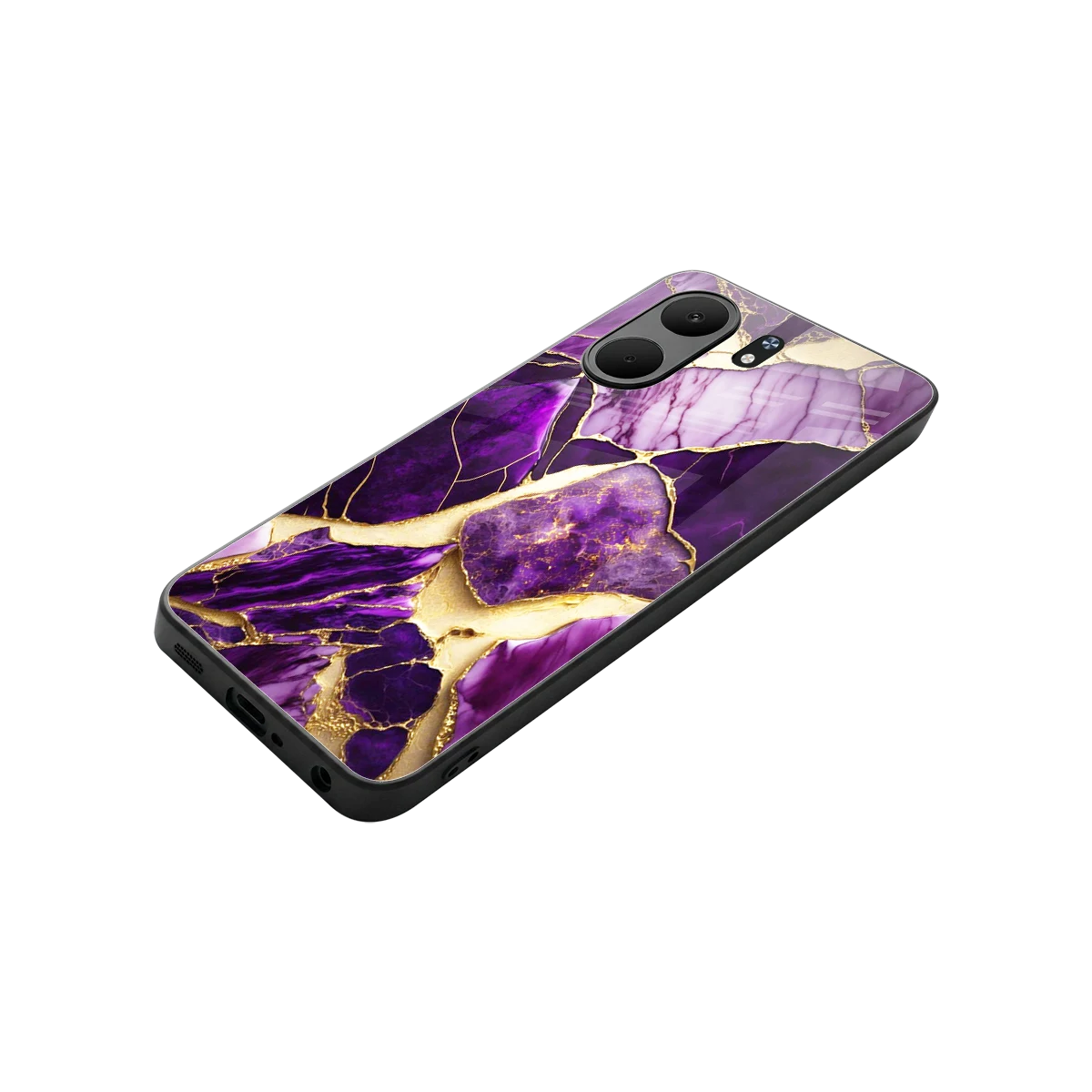 Regal Quartz stylish phone case for oppo a5x 5g | glossy glass and slim fit