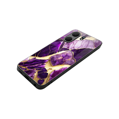 Regal Quartz stylish phone case for oppo a5x 5g | glossy glass and slim fit
