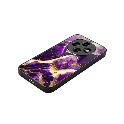 Regal Quartz stylish phone case for oppo f31 pro 5g | glossy glass and slim fit