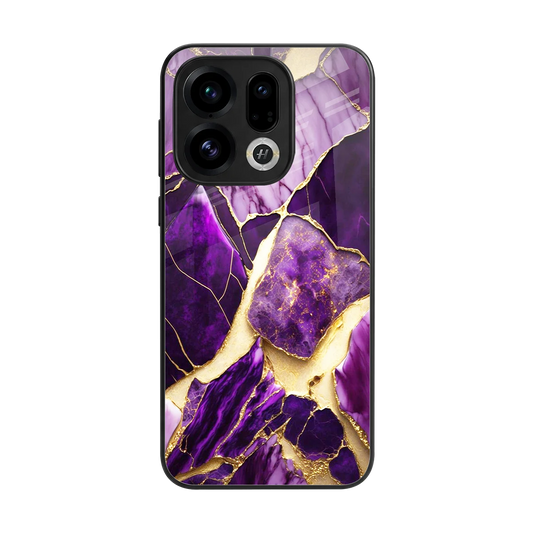 Regal Quartz back phone cover | glass case for oppo find x9